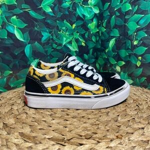 Vans old skool floral sunflower